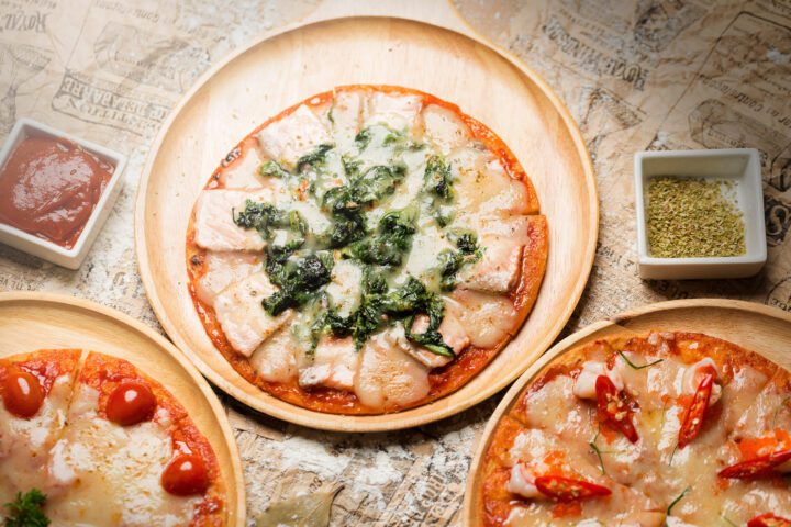 Margherita Plus with Burrata Pizza Recipe