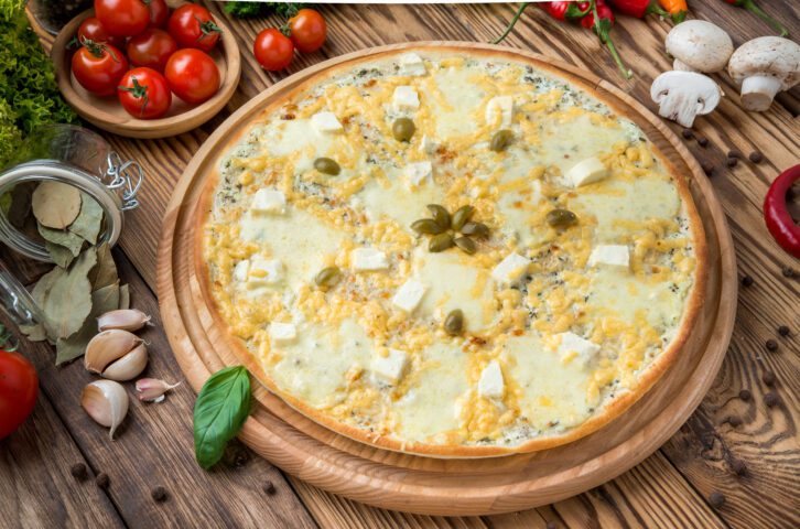 Three Cheese Pizza Recipe
