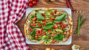 Delicious Fennel and Sweet Onion Pizza with Green Olives Recipe