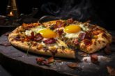 Smoky Breakfast Pizzas